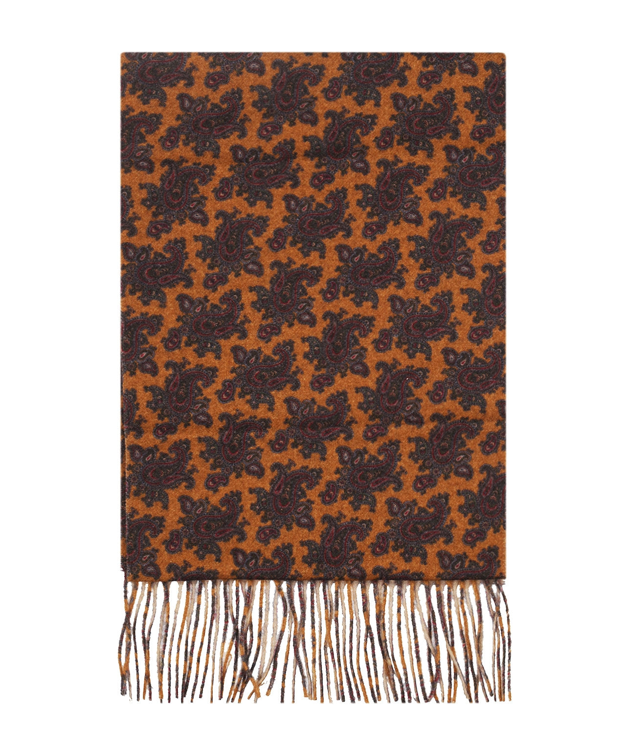 Scarf Wool 180x30 | Brown