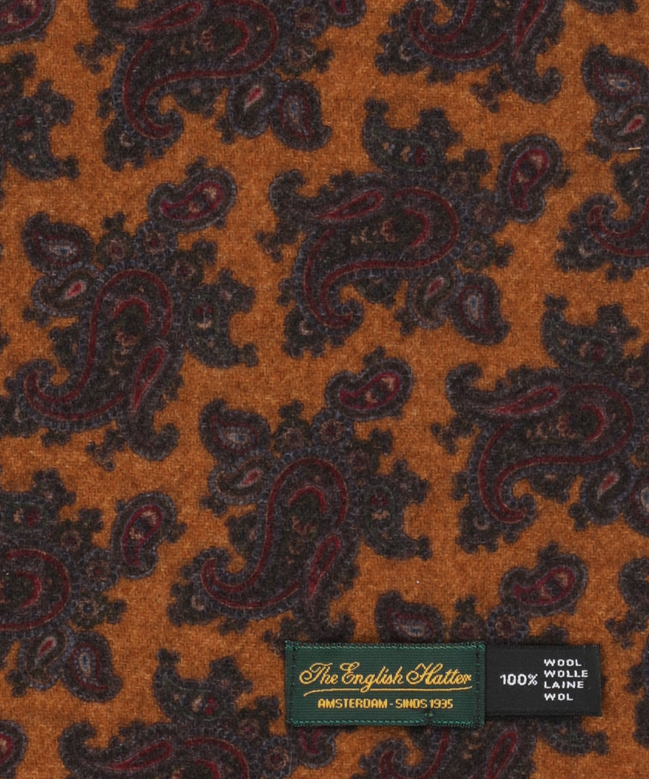 Scarf Wool 180x30 | Brown