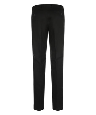 Chino Derby Linnen en Katoen | Zwart