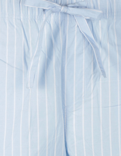 Pyjama katoen | Blauw