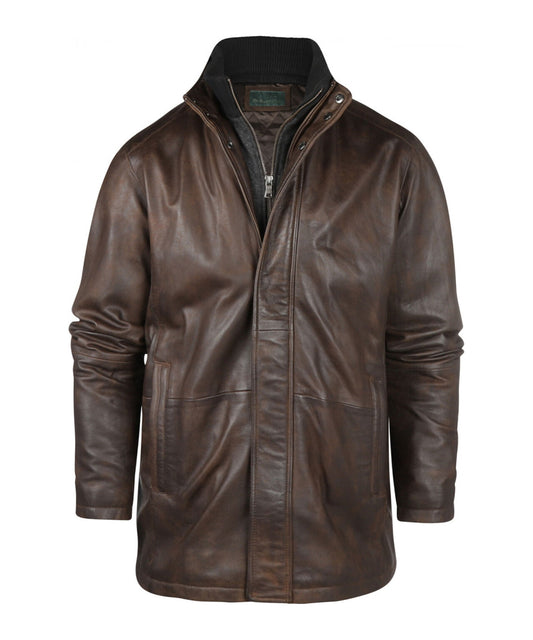 Leren Jack | Bruin