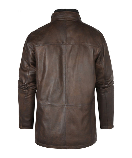 Leren Jack | Bruin