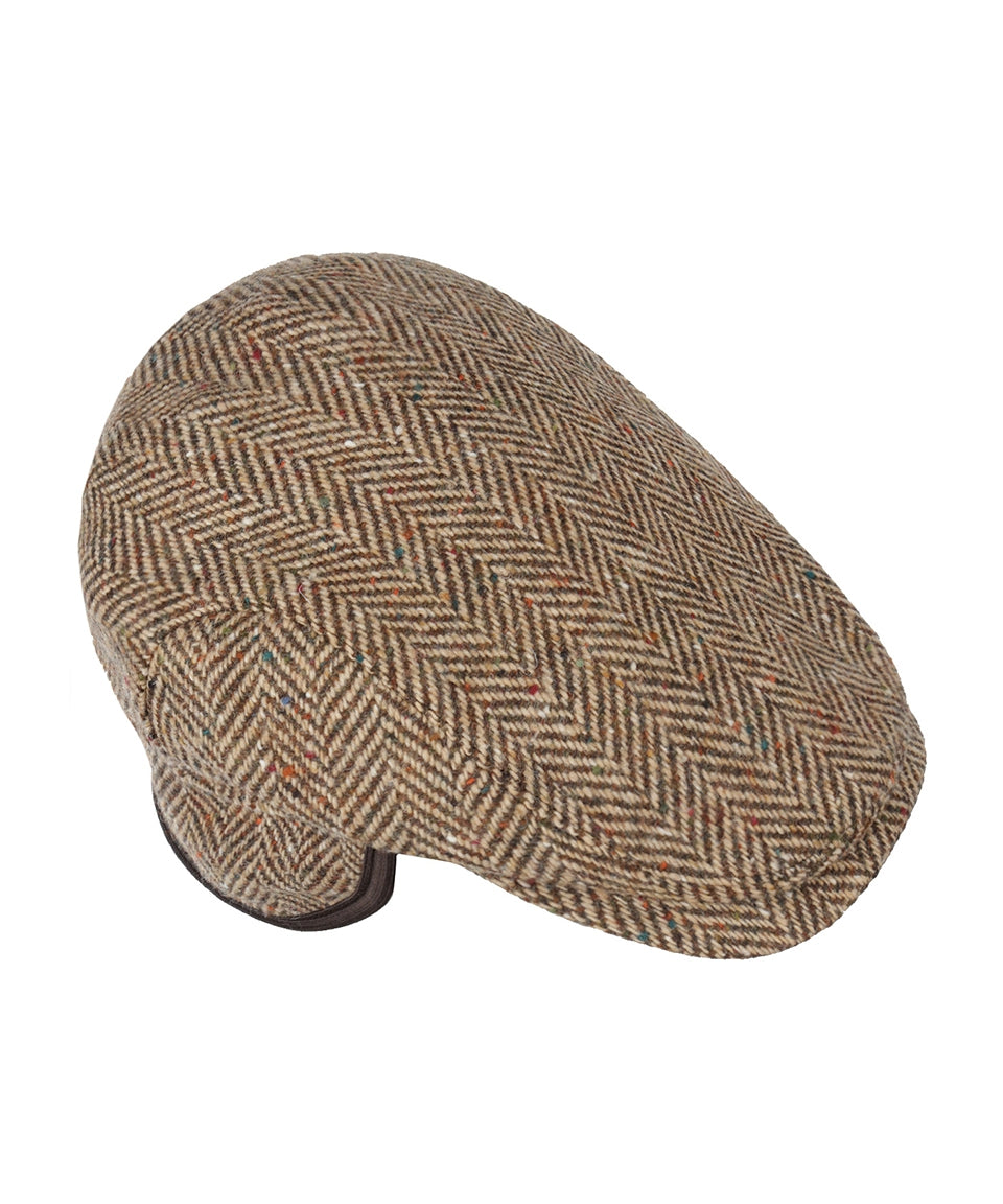 Tweed Cap with Earflaps | Brown