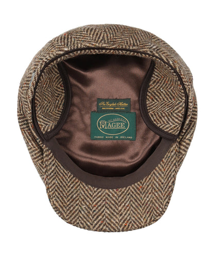 Tweed Cap with Earflaps | Brown