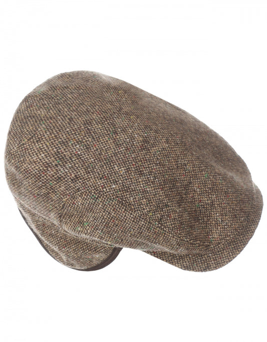 Tweed Cap | Bruin melange