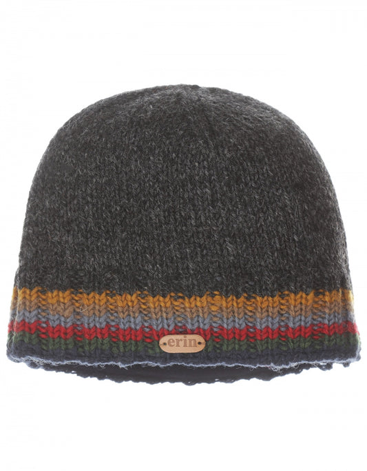 Muts Wol Fleece Lining | Charcoal Multi