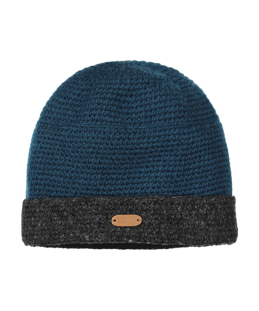 Mütze mit Wollfleece-Futter | Blau