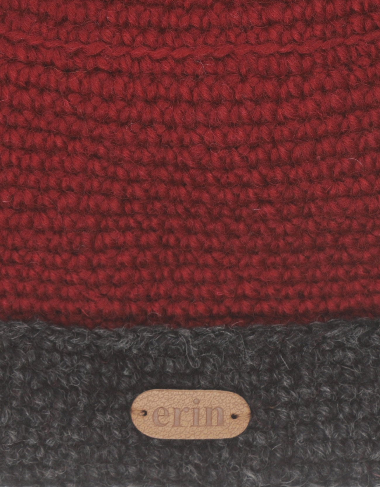 Hat Wool Fleece Lining | Red