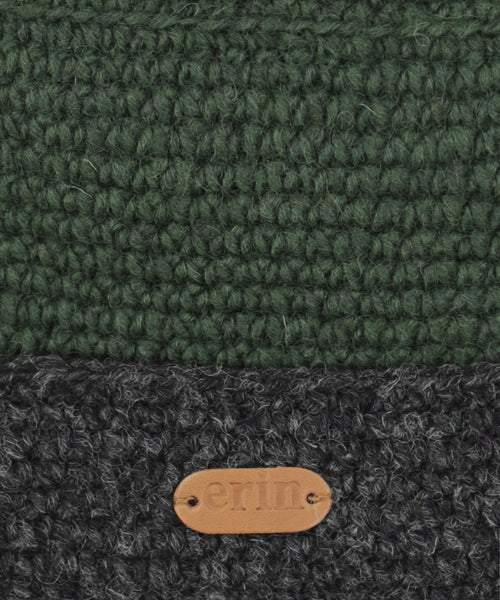 Muts Wol Fleece Lining | Groen