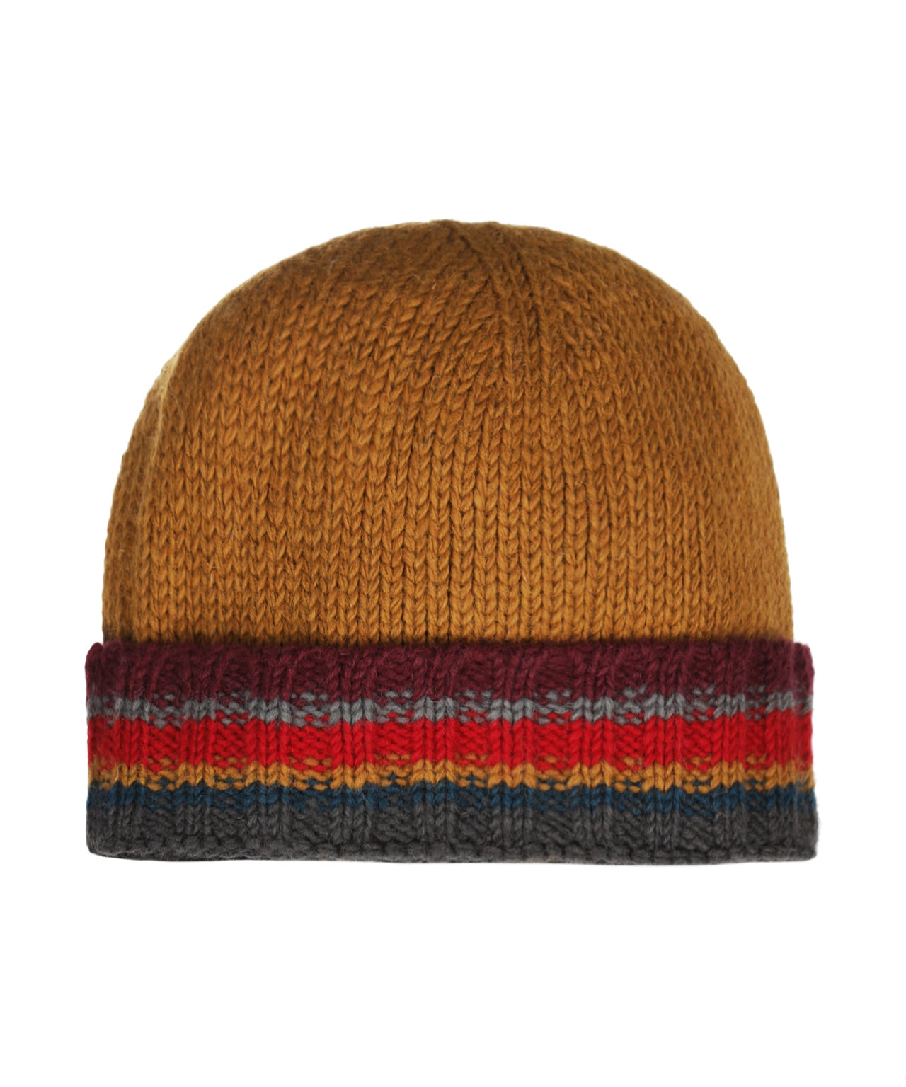 Muts Wol Fleece Lining | Oranje Rood