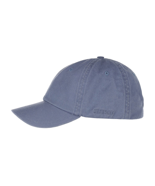 Stetson Baseball Cap Cotton | Blauw