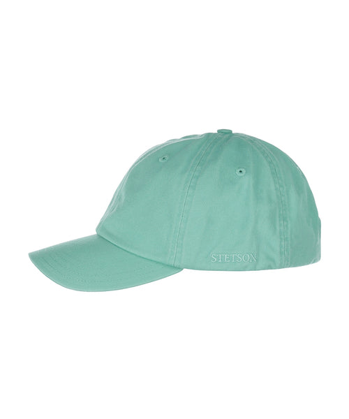 Stetson Baseball Cap Cotton | Mos Groen