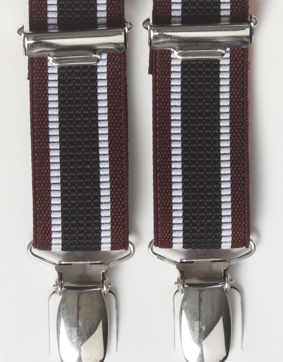 Narrow Braces with Clips | Blue