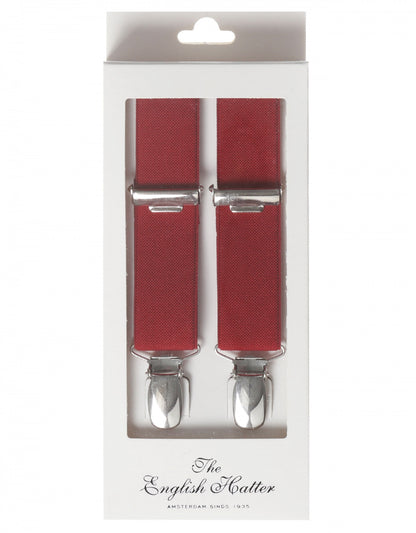 Bretels smal | Donker Rood