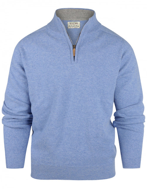 WL Pullover Rits | Blauw