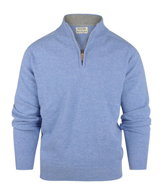 Pullover Rits | Surf/Flannel