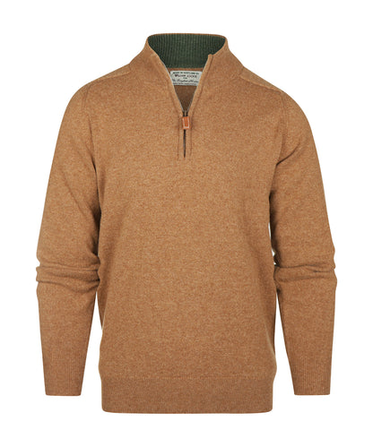 Reißverschluss für Pullover | Braun