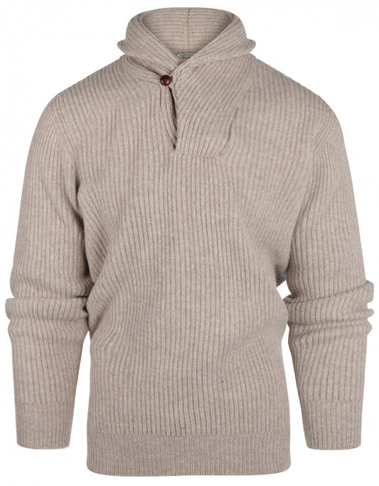 William Lockie Pullover mit Schalkragen | Kopfsteinpflaster