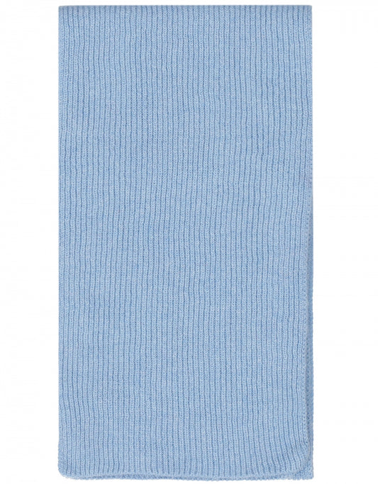 WL Kaschmir-Rippschal | Blau