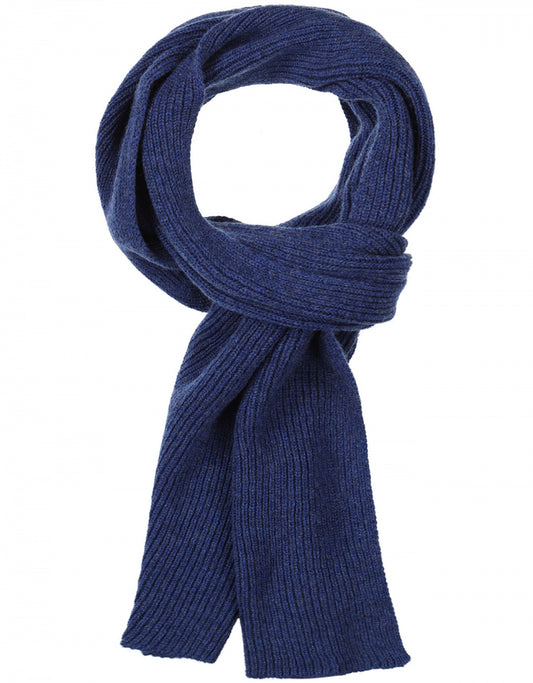 WL Kaschmir-Rippschal | Blau