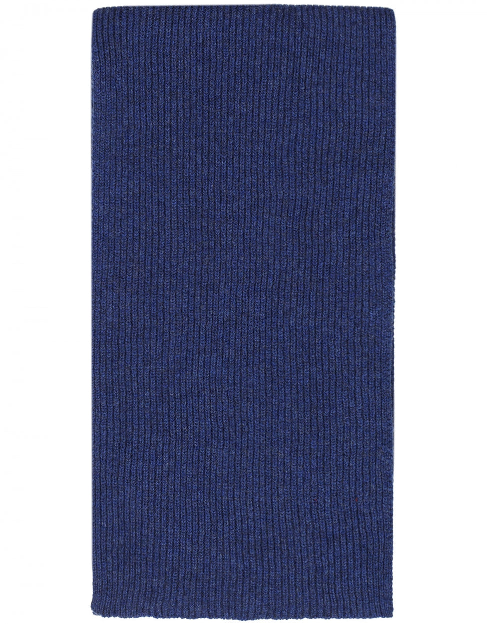 Cashmere Rib Sjaal | Midden Blauw