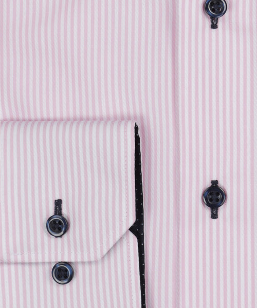 Overhemd gestreept | Roze