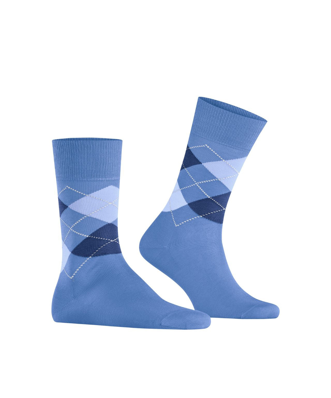 Sok Manchester Kort | Blue diamond check