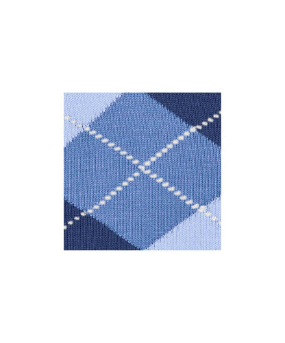 Sok Manchester Kort | Blue diamond check