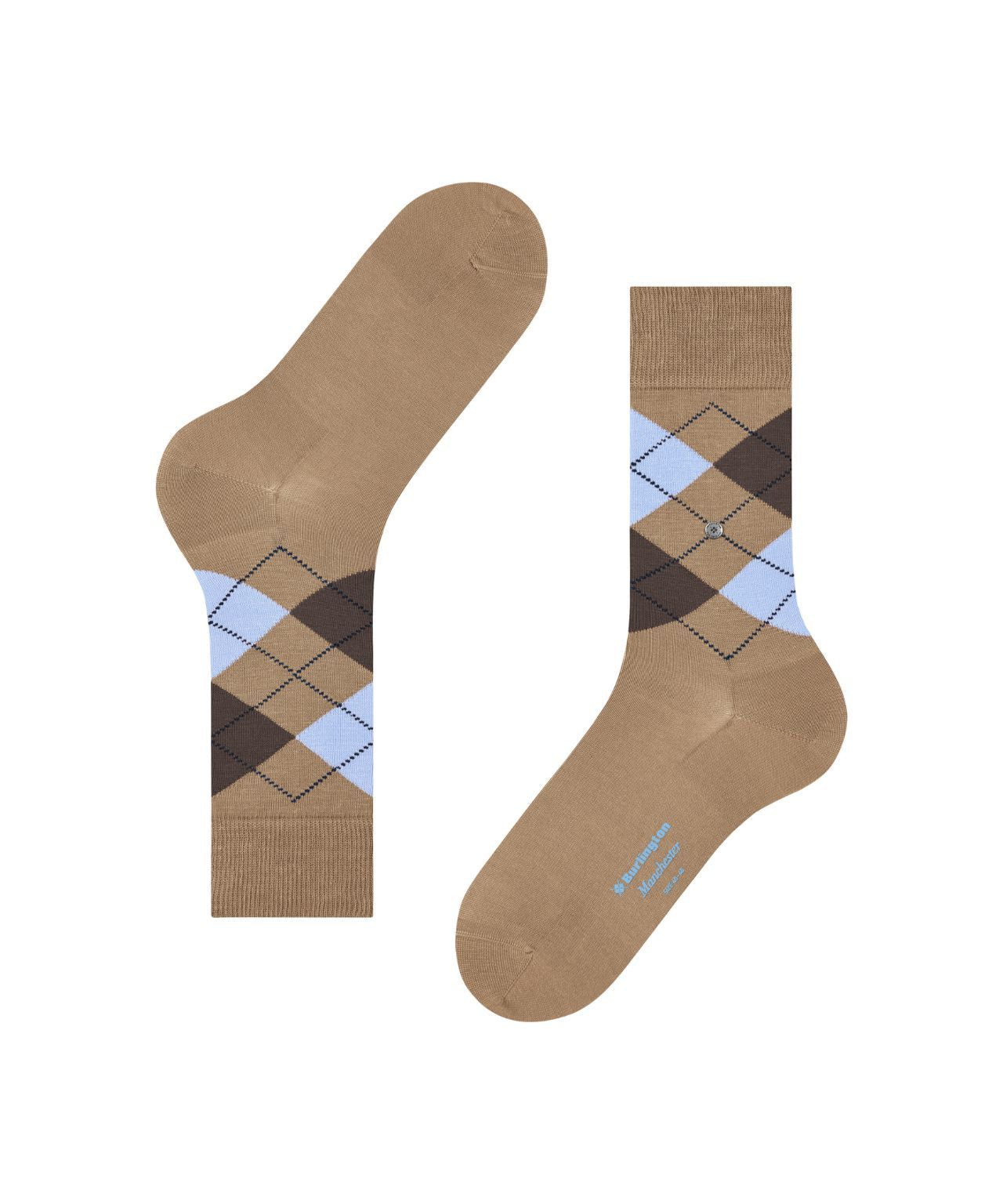 Manchester Herrensocken | Braun