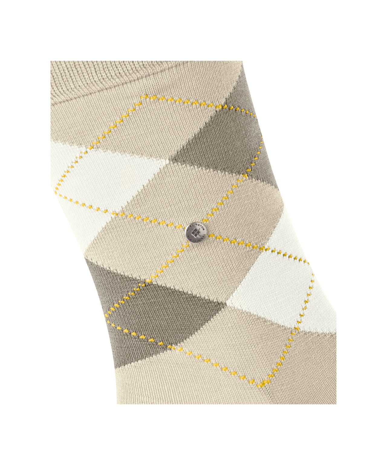 Sok Manchester Kort | Sand/Beige diamond check