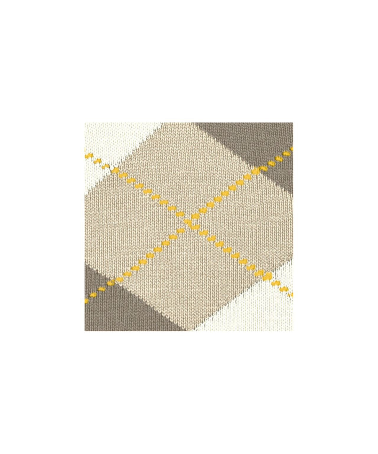 Sok Manchester Kort | Sand/Beige diamond check