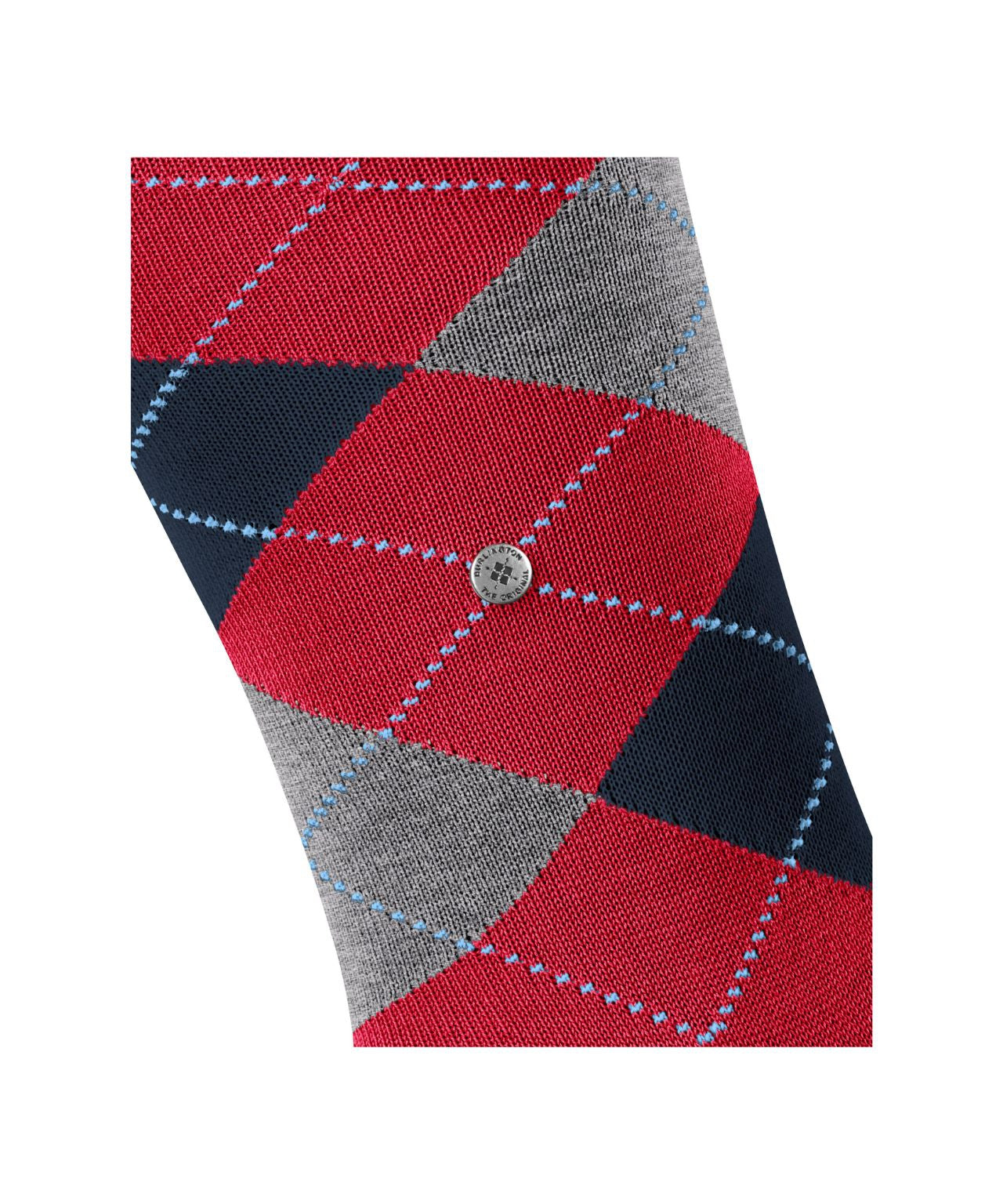 Sok Manchester Lang | Red/Grey diamond check