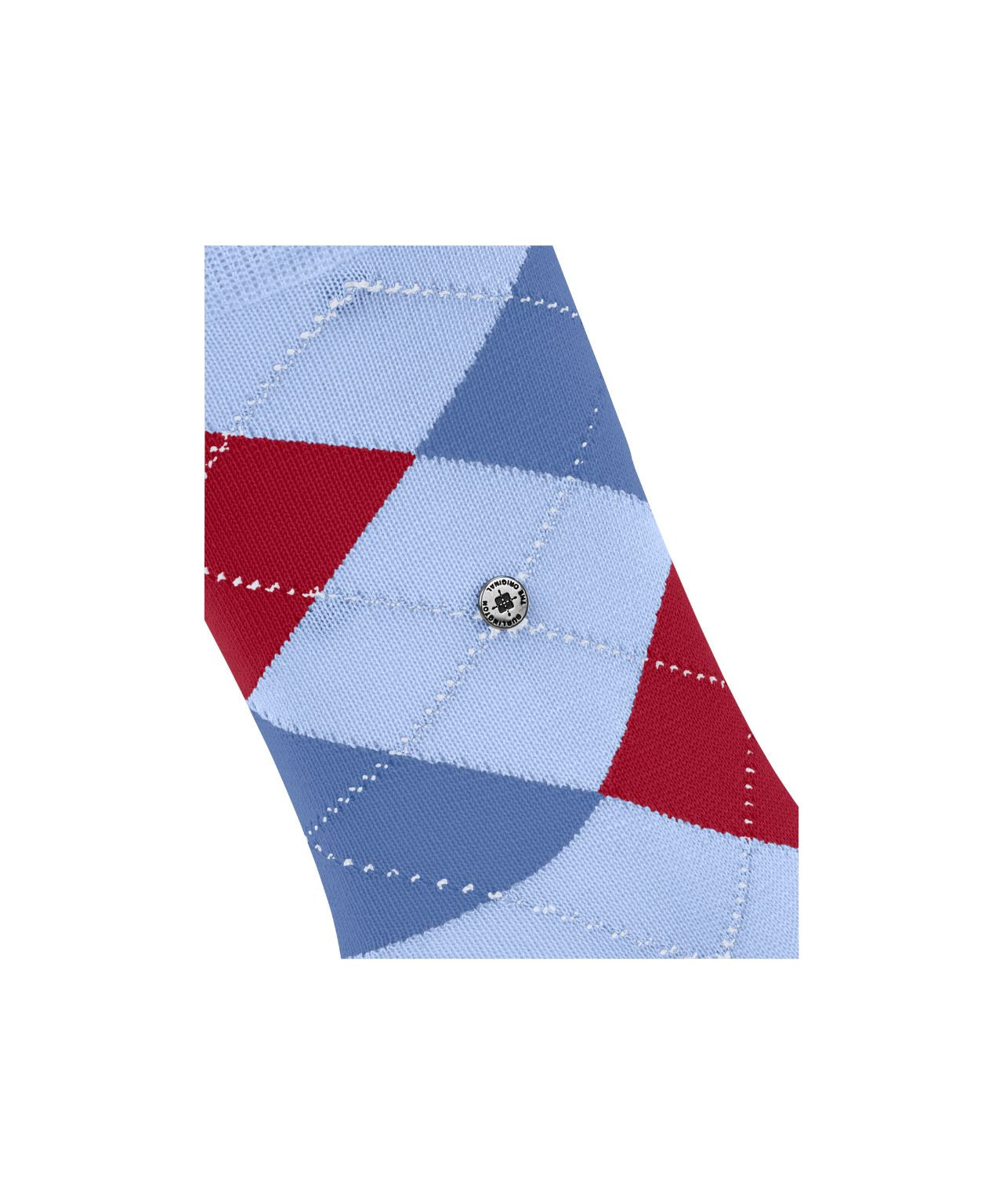 Covent Garden Sok | Sky/Red/Blue diamond check