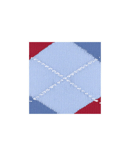 Covent Garden Sok | Sky/Red/Blue diamond check
