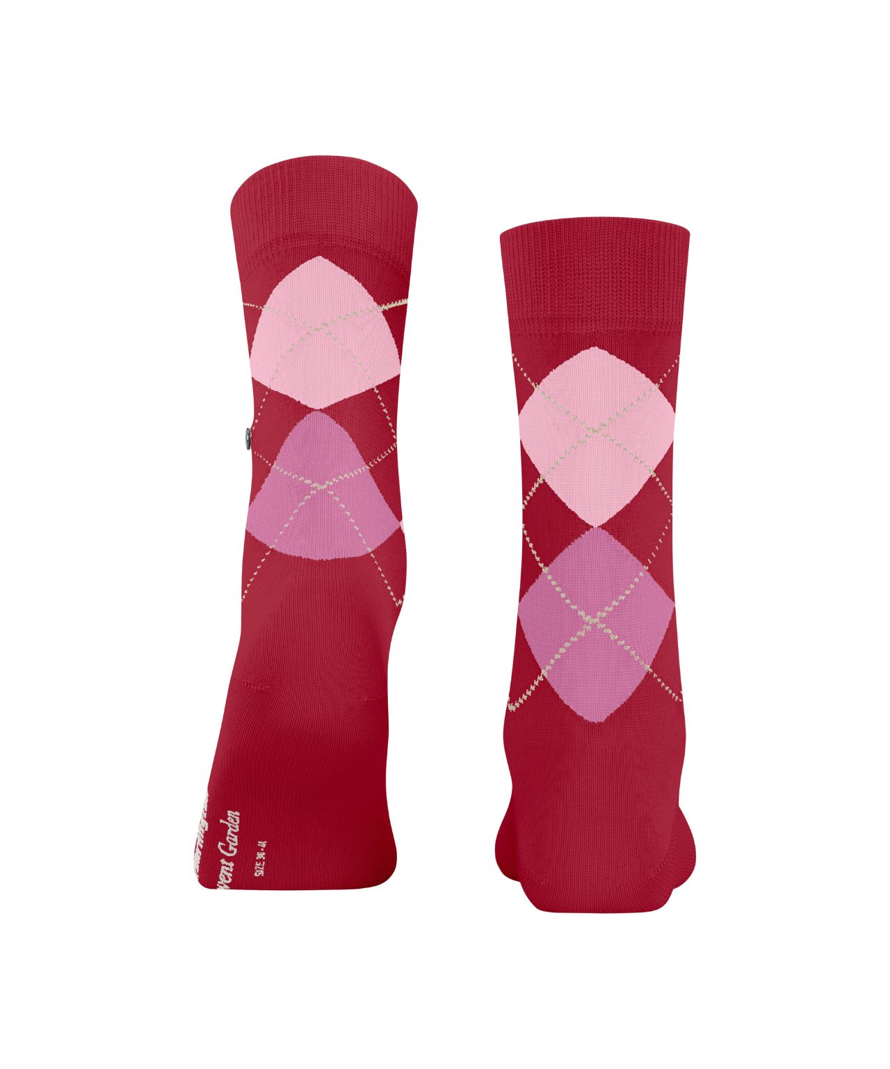 Herrensocken aus Covent Garden | Rot