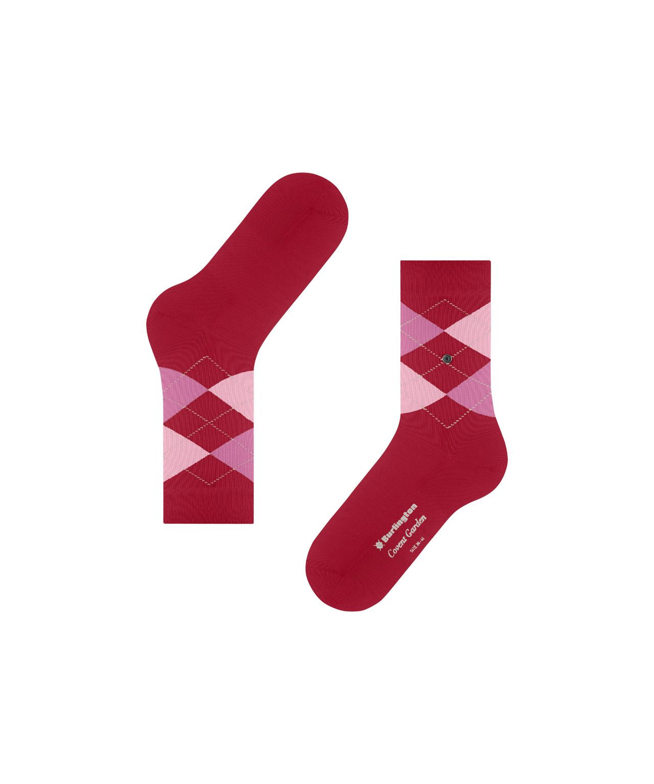 Herrensocken aus Covent Garden | Rot