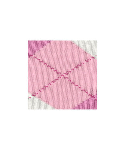 Covent Garden Sok | Pink/White diamond check