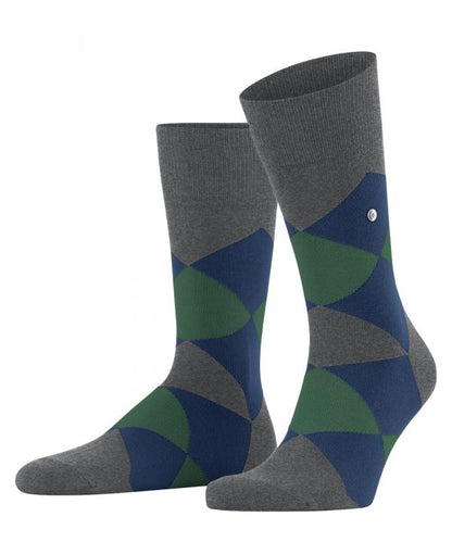 Sok Clyde | Grey/Blue/Green check