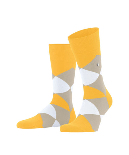Sok Clyde | Yellow/Beige check