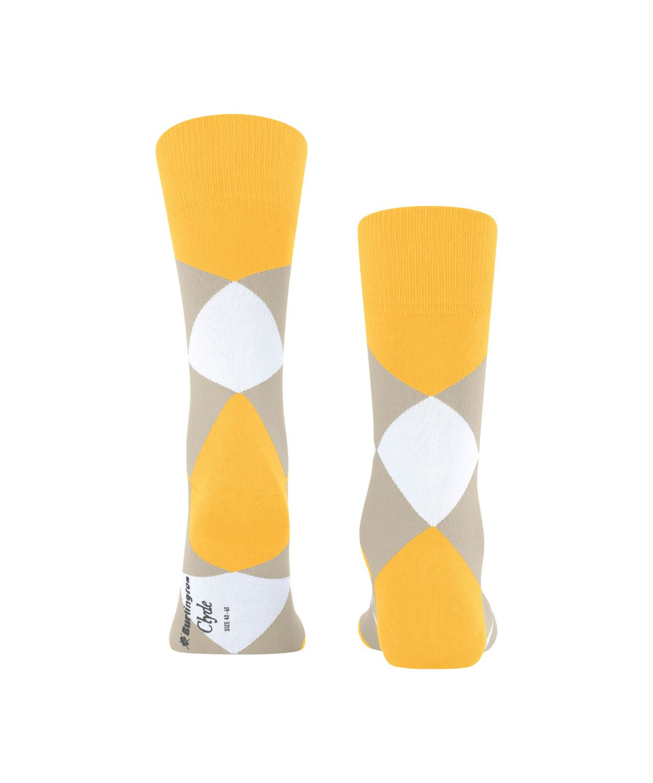 Sok Clyde | Yellow/Beige check