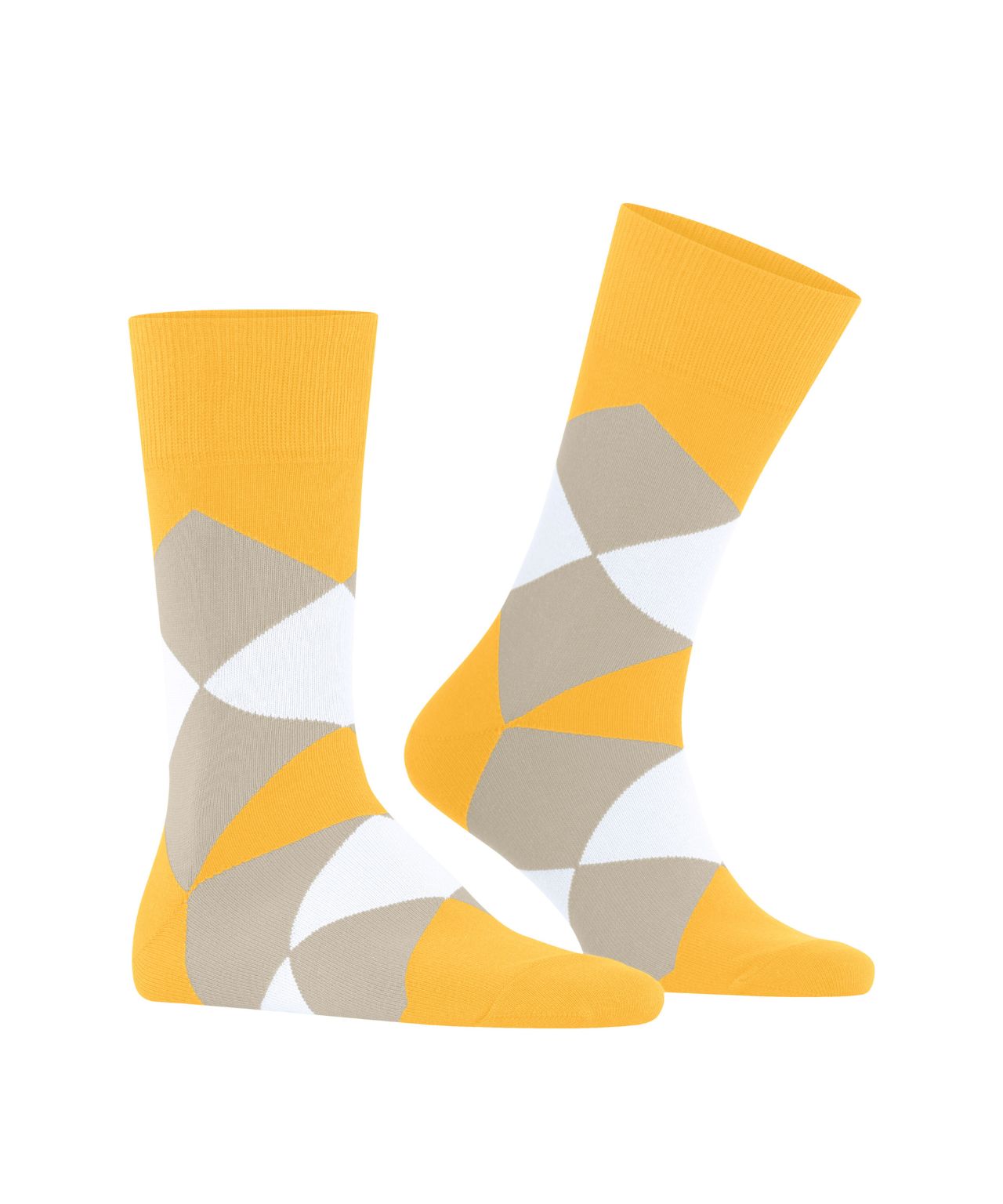 Sok Clyde | Yellow/Beige check