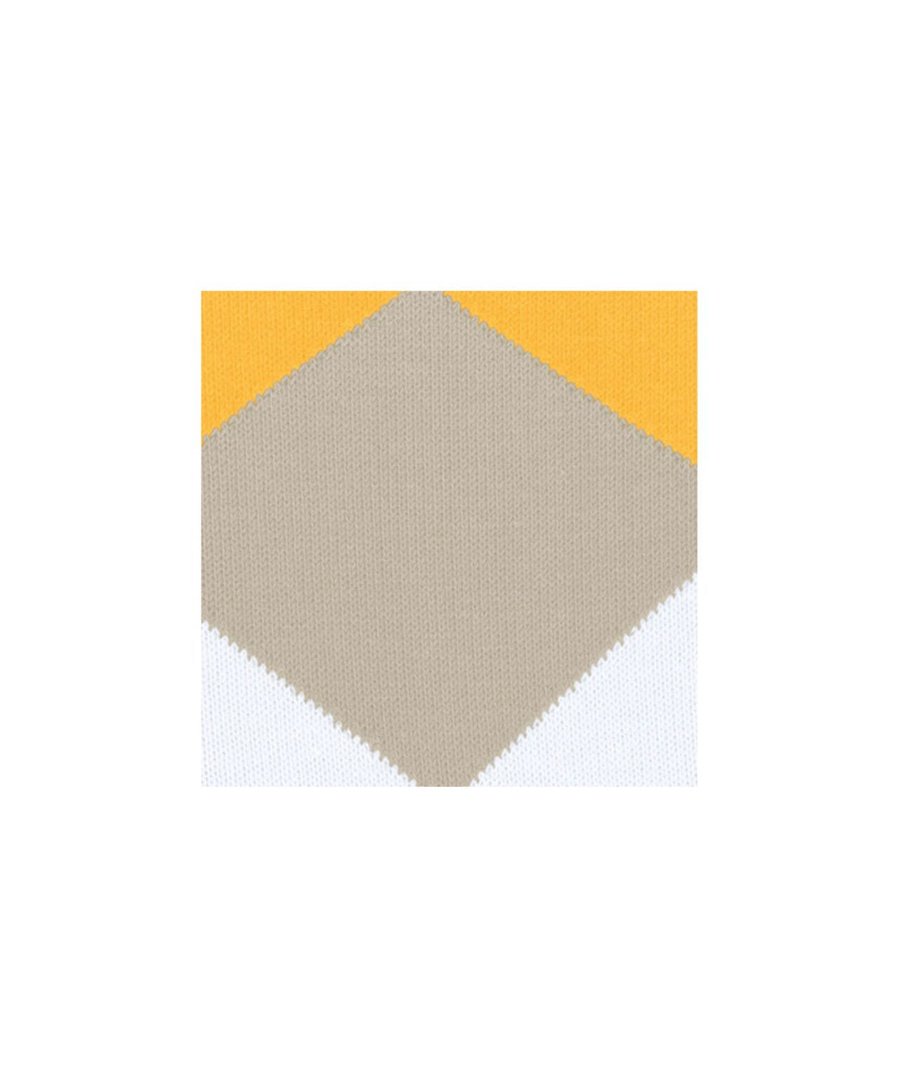 Sok Clyde | Yellow/Beige check
