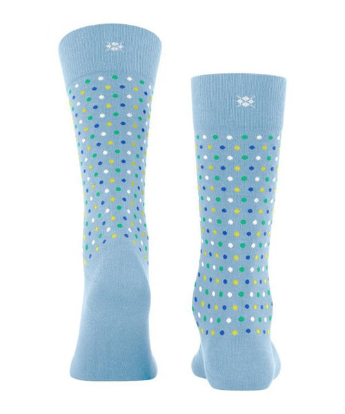 Stippen heren sokken | Blauw
