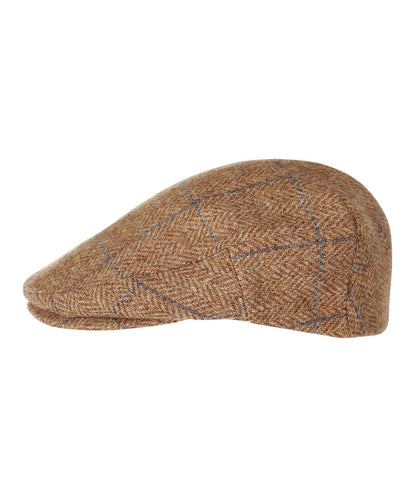 Klassieke Cap | Camel Herringbone Overcheck