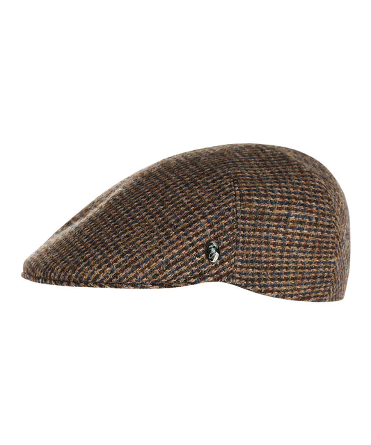 Jockey Tweed Cap | Bruin Micro Ruit