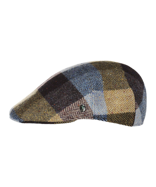 Jockey Tweed Cap | Multi Patchwork