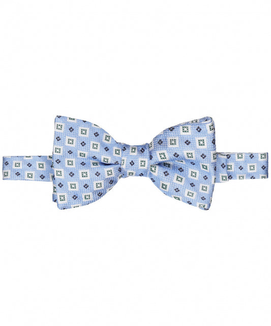 Strik zijde | Blauw Print