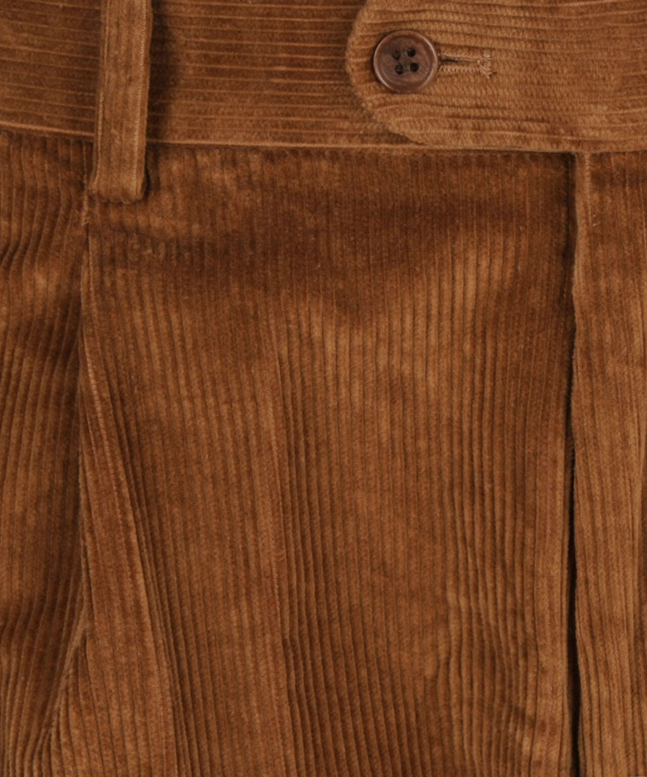 Corduroy Pantalon Brede Rib | Cognac