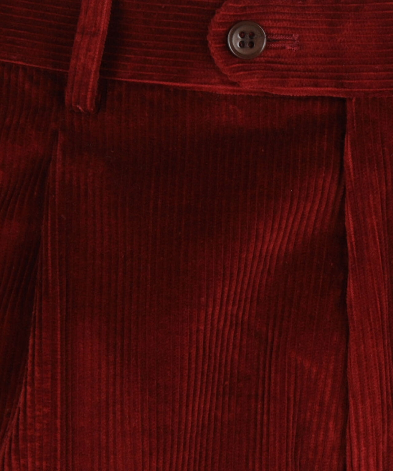 Corduroy Pants Wide Rib | Bordeaux Red