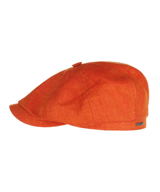 Hatteras Linnen Herringbone | Orange Melange